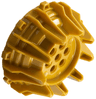 Wheel Hard Plastic with Small Cleats and Flanges