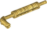 Vehicle, Exhaust Pipe with Technic Pin, Flat End with Squared Pin Hole