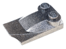 Slope, Curved 3 x 2 x 2/3 with 2 Studs, Wing End