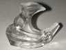 Minifigure, Visor Pointed with Eye Slits and Spikes
