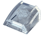 Slope, Curved 2 x 2 Lip with White 'TAG HEUER' Logo Pattern