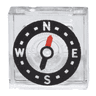 Tile 1 x 1 with Compass Pattern