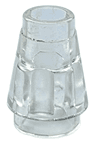 Cone 1 x 1 with Top Groove