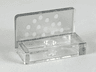 Panel 1 x 2 x 1 with Silver Dots Pattern