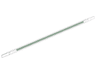 Hose, Flexible Ribbed with 8mm Ends 19L / 15.2cm with Molded Dark Green Center Pattern