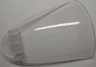 Windscreen 9 x 7 x 2 1/2 Curved Motorcycle with Technic, Liftarm Thick 1 x 3