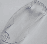 Windscreen 18 x 8 x 6 Curved with 3 Pin Holes