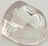 Brick, Round 1 x 1 x 2/3 Half Circle Extended with Curved Top