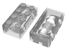 Electric, Light Brick 4.5V 2 x 4 with Removable Bulb