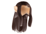 Minifigure, Hair Long Wavy with Braid and Molded Hard Plastic Light Nougat Elf Ears Pattern - Flexible Rubber