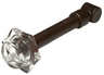 Minifigure, Utensil Wand with Molded Trans-Clear Stud Pattern