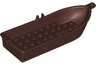 Boat, 14 x 5 x 2 with Oarlocks without Hollow Inside Studs