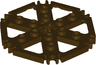 Technic, Plate Rotor 6 Blade with Clip Ends Connected (Water Wheel) - Hollow Studs