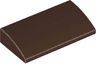 Slope, Curved 2 x 4 x 2/3 with Bottom Tubes