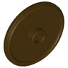 Minifigure, Shield Circular / Round Rimmed Face with Stud