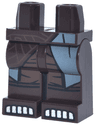 Hips and Legs with Umber Leggings, Wrap with Stripes and Light Bluish Gray Coat Ends Pattern
