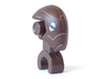 Minifigure, Head, Modified Mechanical with White Eyes and Dark Tan Lines Pattern (SW Commando Droid)