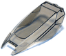 Glass For Train Front 6 x 14 x 7 1/3