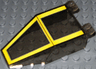 Windscreen 7 x 4 x 1 2/3 with Locking Dual 2 Fingers with SW Yellow Pattern
