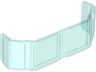 Glass for Train Front 2 x 6 x 2