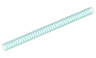 Hose, Ribbed 7mm D. 14L / 11.2cm