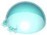 Windscreen 8 x 8 x 3 Canopy Dome Half Sphere with Dual 2 Fingers