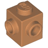 Brick, Modified 1 x 1 with Studs on 2 Sides, Adjacent