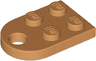 Plate, Modified 2 x 3 with Hole