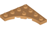 Plate, Modified 4 x 4 with 3 x 3 Curved Cutout