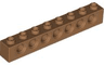 Technic, Brick 1 x 8 with Holes