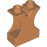 Duplo, Brick 1 x 2 x 2 with Side Cutouts and Channel in Top