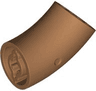 Brick, Round 2 x 2 D. 45 degrees Elbow (27.7mm Standing Height)
