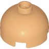 Brick, Round 2 x 2 Dome Top