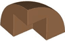 Brick, Round Corner 2 x 2 x 1 2/3 Dome Top
