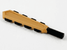 Minifigure, Weapon Macuahuitl, Club with Black Handle and Blades Pattern