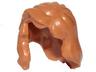 Minifigure, Hair Female Mid-Length with Part over Right Shoulder