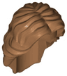 Minifigure, Hair Female Mid-Length Wavy with Center Part