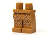 Hips and Legs with Tan Waffle Cone Pattern