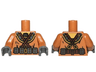 Torso Diving Suit with Crossed Belts and Weight Belt Pattern / Medium Nougat Arms / Dark Bluish Gray Hands