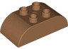 Duplo, Brick 2 x 4 Slope Curved Double