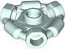 Minifigure, Weapon Holder Ring with 3 Bars and 3 Bar Holes (Ninjago Aeroblade Center) - Open Stud