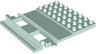Duplo, Train Track Straight with 4 x 8 Plate on Side
