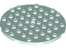Plate, Round 8 x 8 with Hole
