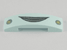 Slope, Curved 4 x 1 x 2/3 Double with Lips and Round Headlights Pattern (Flo)