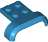 Vehicle, Mudguard 4 x 3 x 1 with Arch Curved