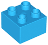 Duplo, Brick 2 x 2