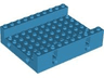 Technic, Brick 8 x 10 x 2 with 6 x 10 Recessed Center and 2 Pin Holes on each Side 