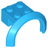 Vehicle, Mudguard 4 x 2 1/2 x 1 2/3 with Arch Round