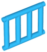 Bar 1 x 4 x 3 Grille with End Protrusions