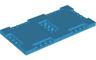 Brick, Modified 8 x 16 x 2/3 with 1 x 4 and 2 x 4 Indentations